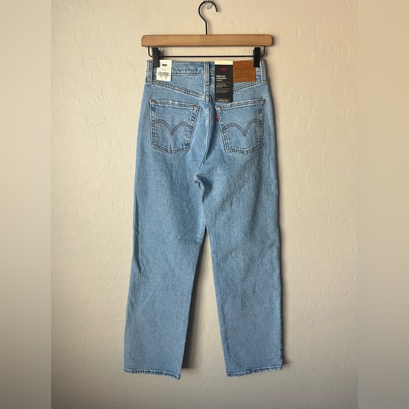 Levi’s Ribcage Straight ankle jeans NWT 25 - Picture 7 of 16